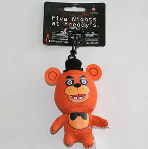 NUEVO Five Nights at Freddy's FREDDY FAZBEAR CLIPS DE PELUCHE CLIP EN HANGAR SANSHEE - Imagen 1 de 2