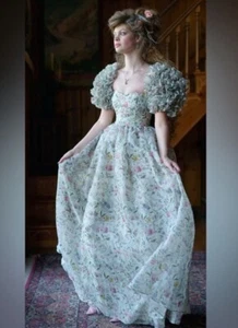 Selkie Damen The Wildflower Kilburn Demoiselle Kleid Floral Large Bridgerton - Bild 1 von 12