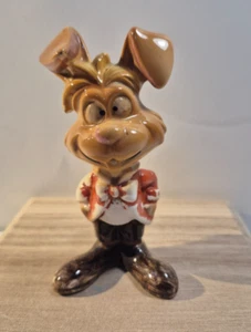 Vintage Walt Disney MÄRZHASE Alice im Wunderland Keramik Figur Japan - Bild 1 von 6