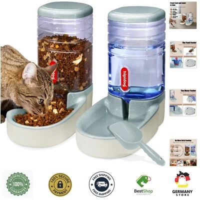 3,8 l Reisefutterspender & Wasserspender mit Fütterungsplan – Modernes Design - Bild 1 von 4