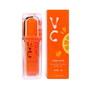 Five Vitamin C Tone Up Cream Non-greasy Face Moisturizers Tone Up Cream 30 D7P1 - Picture 1 of 10