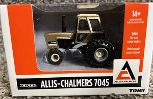 2022 ERTL 1/64 Allis Chalmers 7045 Tractor W/Duals Very Nice GOLD CHASE NEW!! - Picture 1 of 3