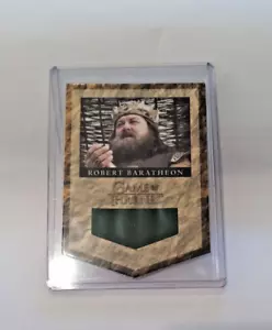 Games of Thrones 2013 Robert Baratheon Banner Material Relic Card /300 - RB1 - Picture 1 of 2