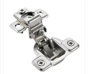Silice 106 Degree 1-3/8 Inch Overlay Face Frame Self Close Hinge, Nickel - Picture 1 of 13