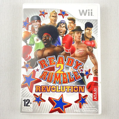 Ready To Rumble Revolution Boxing Nintendo WII Video Game ATARI w Tracked Post - Image 1 of 4