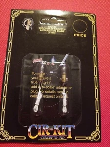 Puppenhaus Miniatur Schraubsockel Fassungen mit Kerzenbirnen 2 Sets Cir-Kit CK2103! - Bild 1 von 7