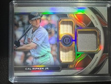 2023 Topps Tribute Cal Ripken Jr Triple Relic Jersey Bat /199 Orioles HOF 💎