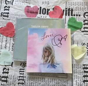 Taylor Swift Signed Lover Booklet And Sealed ME CD