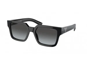 Prada Sunglasses PR 03ZS 1AB06T Black grey Man