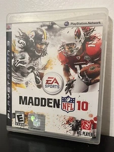 Madden NFL 10 (PS3 Sony PlayStation 3 2009) CIB Complete Box Polamalu Fitzgerald - Picture 1 of 3
