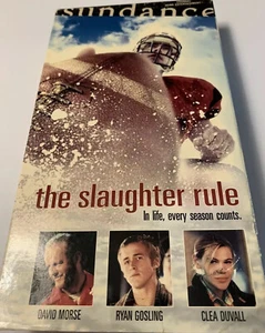 The Slaughter Rule VHS 2000 football drama stars Ryan Gosling Amy Adams - Picture 1 of 7