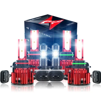 For Chevrolet K3500 1999-2000 6x LED Headlight Bulbs Kit High Low Beam+Fog Light - Image 1 of 4