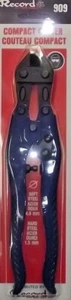 Record Irwin Compact Cutter Pliers 909 For Steel 9" Hard Steel 1.5mm Soft 4mm - Picture 1 of 1