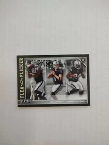 2017 Playoff Flea Flicker #15 Amari Cooper Derek Carr Marshawn Lynch (PWE)(02) - Picture 1 of 2