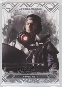 2017 Topps Star Wars Masterwork Jango Fett #7 a2v