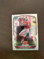 Chez Mellusi Rookie Card 2022 Bowman U Chrome #86 Wisconsin Badgers RB RC