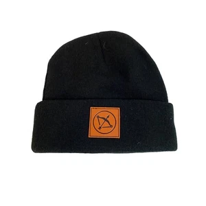 Nuevo gorro tejido negro unisex horóscopo de Sagitario talla única nuevo sin etiquetas - Imagen 1 de 6