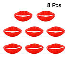 Big Red Lips Halloween Sausage Mouth Cosplay Props (8pcs)