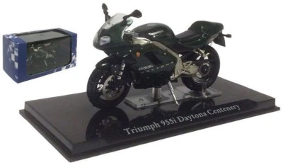ATLAS"SUPERBIKE COLLECTION"MOTO TRIUMPH 955DAYTONA CENTENARY SCALA1:24 DIE-CAST  - Immagine 1 di 4