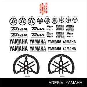 35 Adesivi Compatibili con Yamaha Tmax Stickers per T-Max Bianco 500 530 560 - Imagen 1 de 2