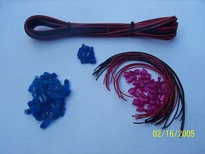 50' DCC Buss Wiring System 14ga Buss & 18ga Track feeder wires - Picture 1 of 12