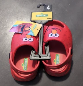 Sandalias zueco Elmo Comfort 2025 SESAME STREET bebé niño talla 4 • rojas - Imagen 1 de 6