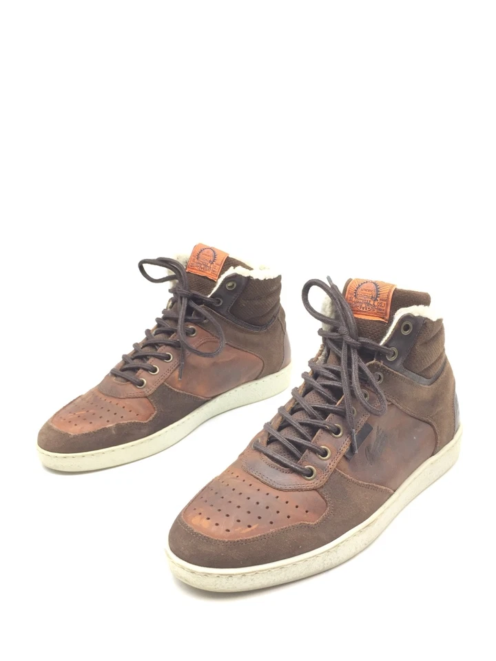 BB Footwear & Co Botas De Cuero Marrón Con Forro Para Hombre T.43 US.10 UK.9 - Imagen 1 de 4