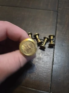 GH Bishop & Co Cincinnati Ohio 5 Messing Handsägebolzen - Bild 1 von 9