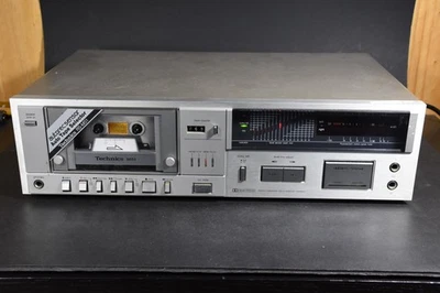 Technics RS-M51 Stereo Cassette Tape Deck Recorder - Mechanism works - No sound - image 1 of 4