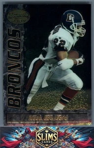 Bowman's Best Denver Broncos 1995 Glyn Milburn #36a veterano - Imagen 1 de 2