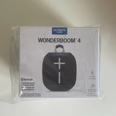Wonderboom 4 беспроводной Bluetooth-динамик черный - Изображение 1 из 4