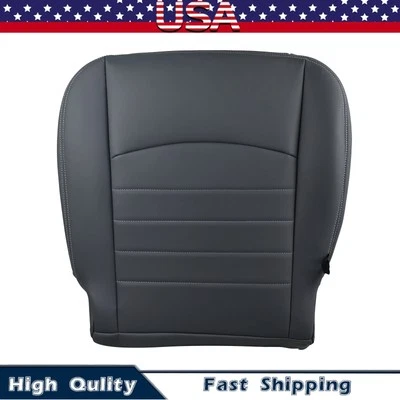 Fit For 2013-2018 Dodge Ram 3500 Work Truck ST Driver Bottom Seat Cover Gray - Image 1 of 4