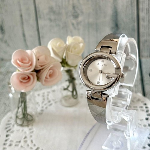 Orologio Gucci 134 5 G Palloncino Argento Sostituito a Batteria