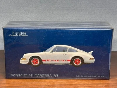 Modellino auto EBBRO 1/24 Porsche 911 Carrera RS bianco pressofuso... - Immagine 1 di 3