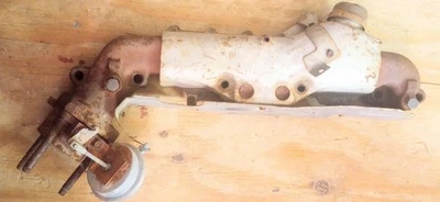 Coletor de escape lateral direito Chevrolet Blazer/Caprice V-8 1985-1986 completo - Imagem 1 de 4