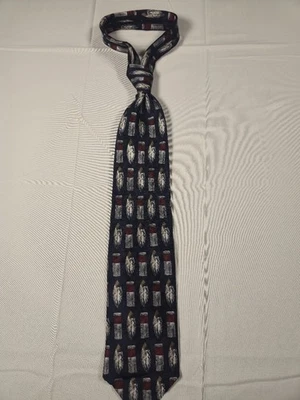 XMI 325 Series Mens Tie, Geometric Pattern  - Image 1 of 4