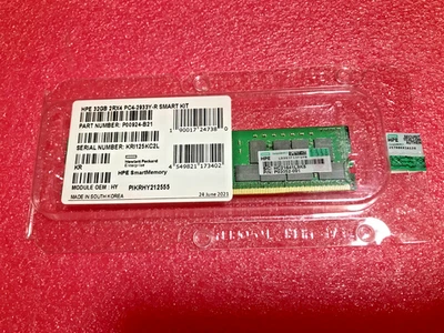 New P03052-091 HP 32GB 2Rx4 PC4-2933Y-R DDR4 Server Memory P00924-B21 P06189-001 - Image 1 of 2