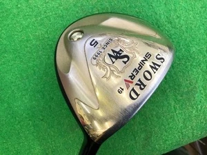 KATANA Golf SWORD SNIPER V 5W Fairway Wood Flex-R Tour AD VF-5 No H/C F/S - Picture 1 of 5