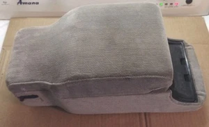 00-05 Buick LeSabre Center Console Armrest Front Gray Cloth - Picture 1 of 12