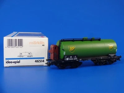 MARKLIN H0 - 46514 - Tank Car BP - Special Imprint idee+spiel 1996/ BOX - UNUSED - Image 1 of 4