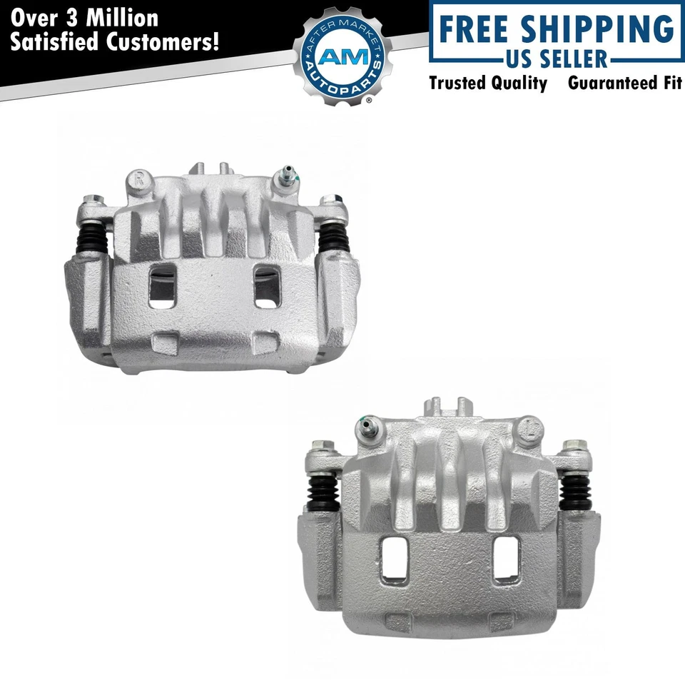 Nuevo par de pinzas de freno de disco delanteras con soporte y herrajes para Subaru Saab Foto 1 de 4