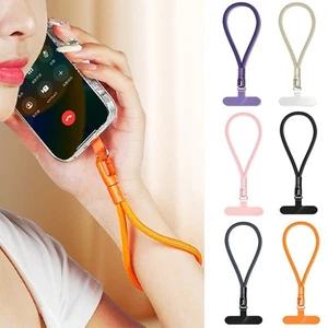 Handwoven Phone Wrist Strap Universal Hanging Wrist Straps Anti-Lost Bracelet - Photo 1 sur 21