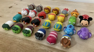 Лот 25 + Disney / Marvel Tsum Tsum виниловые фигурки Халк Тор Минни-Маус Пух и т.д. - Изображение 1 из 4