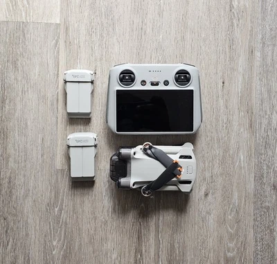 DJI Mini 3 Pro Camera Drone with Remote Controller - Gray (CP.MA.00000492.01) - Image 1 of 4