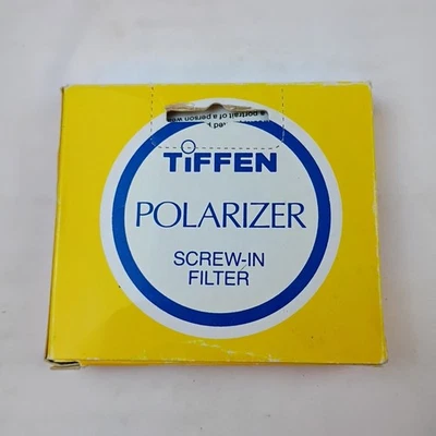 Vintage Tiffen Polarizer Screw-In 58mm Filter Made in Japan New  - Image 1 of 4