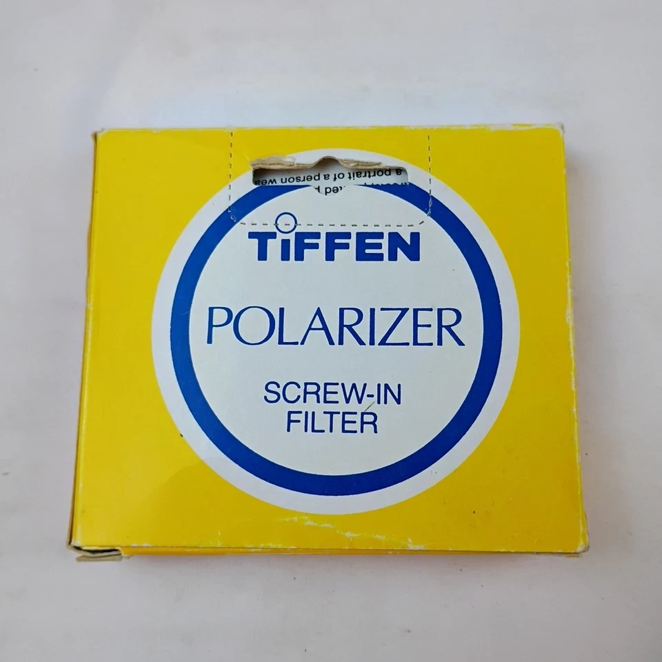 Vintage Tiffen Polarizer Screw-In 58mm Filter Made in Japan New  - Image 1 of 4