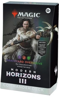 MTG Modern Horizons 3 Commander Deck Graveyard Overdrive Sealed - Image 1 of 4
