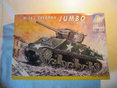1/35 Italeri  M-4A2 Sherman Jumbo - Immagine 1 di 4