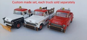 1/43 o Matchbox 1955 Chevrolet 3100 Texaco custom handmade one kitbashed truck - Picture 1 of 12
