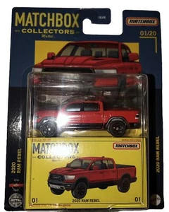 Matchbox Collectors 2020 Red RAM Rebel 2021 Series #01/20 New Same Day Shipping - Picture 1 of 2